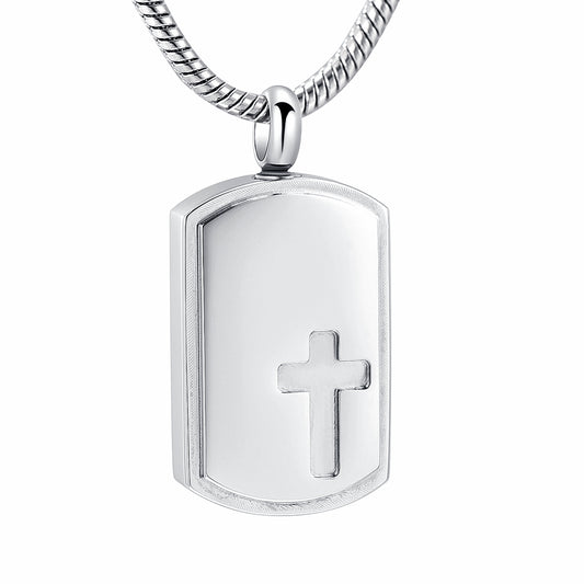 Engraved Cross Pendant