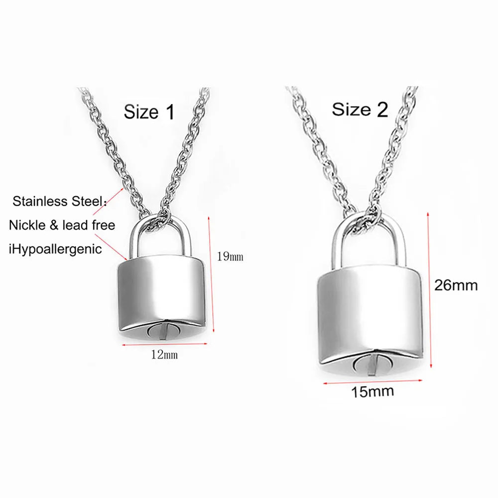 Padlock Keepsake Necklace