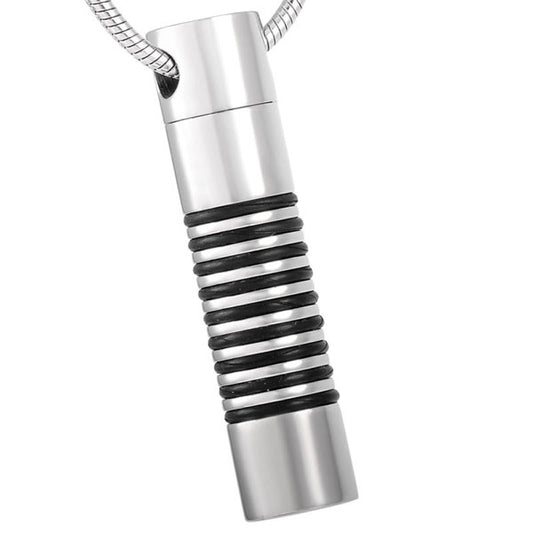 Stripe Cylinder Pendant